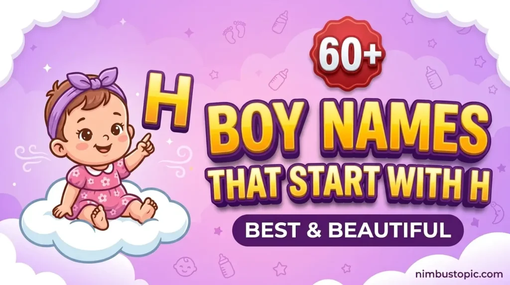 Boy Names That Start With H