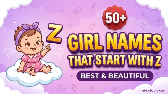 Girl Names That Start With Z