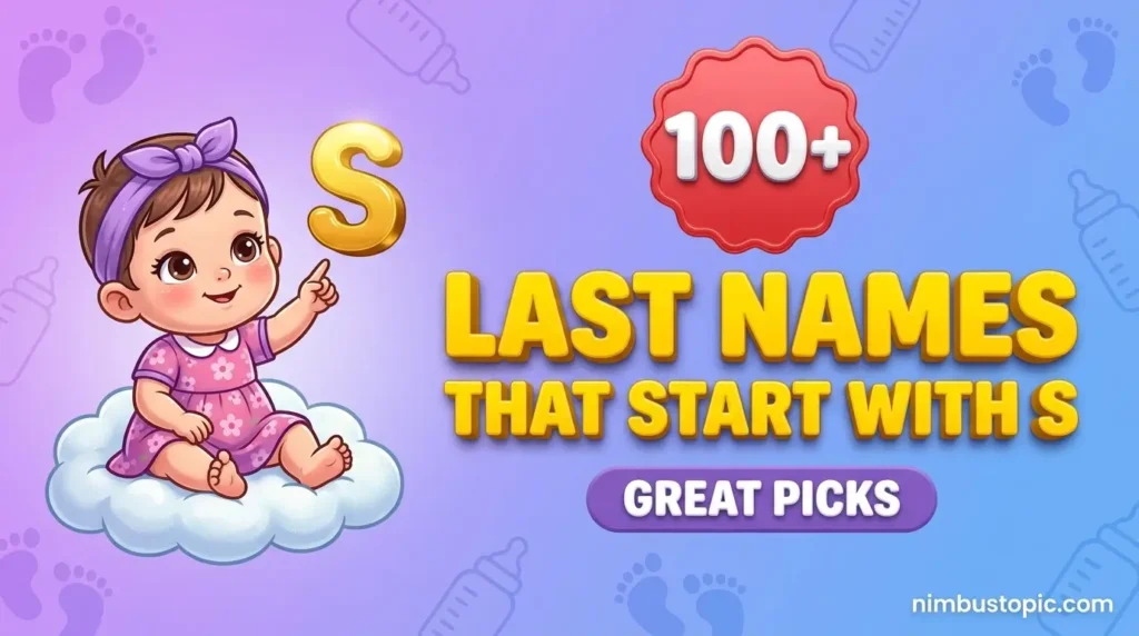 Last Names That Start With S